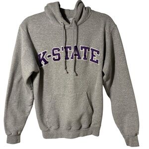 Champion Gray Kansas State Hoodie Sweatshirt